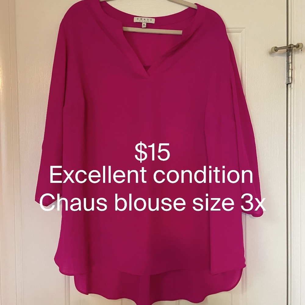 plus size blouse 3x